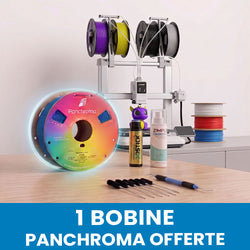 Pack Starter - Anycubic Kobra X + 1 Bobine Panchroma Offerte
