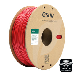eSun - ABS+ - Rouge (Red) - 1,75 mm - 1 kg avec RFID Tiger Tag