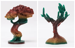 Exemples de print de eSun PLA eTwinkling Rainbow 