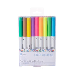 Craft Express - Marqueurs pour Sublimation - 18 couleurs