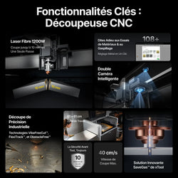 xTool - Découpeur CNC Métal MetalFab