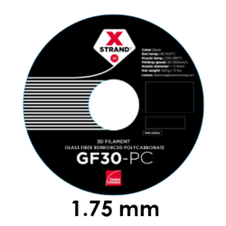 XSTRAND - GF30-PC Polycarbonate Owens Corning - Noir (Black) - 1.75 mm - 1 kg, Filament, XStrand